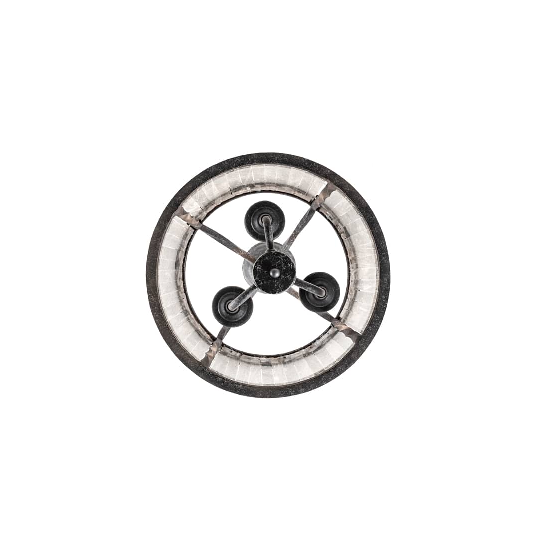 3 Light 12" Wide Taper Candle Pendant