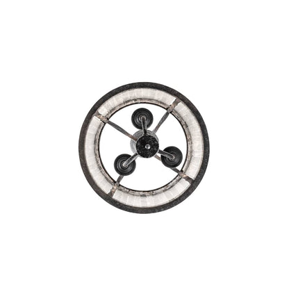 3 Light 12" Wide Taper Candle Pendant