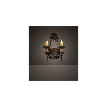 Lorenzo 4 Light 18" Wide Semi-Flush Ceiling Fixture