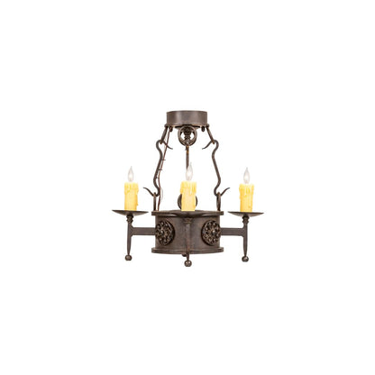 Lorenzo 4 Light 18" Wide Semi-Flush Ceiling Fixture