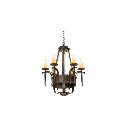 Costello 6 Light 24" Wide Taper Candle Style Chandelier