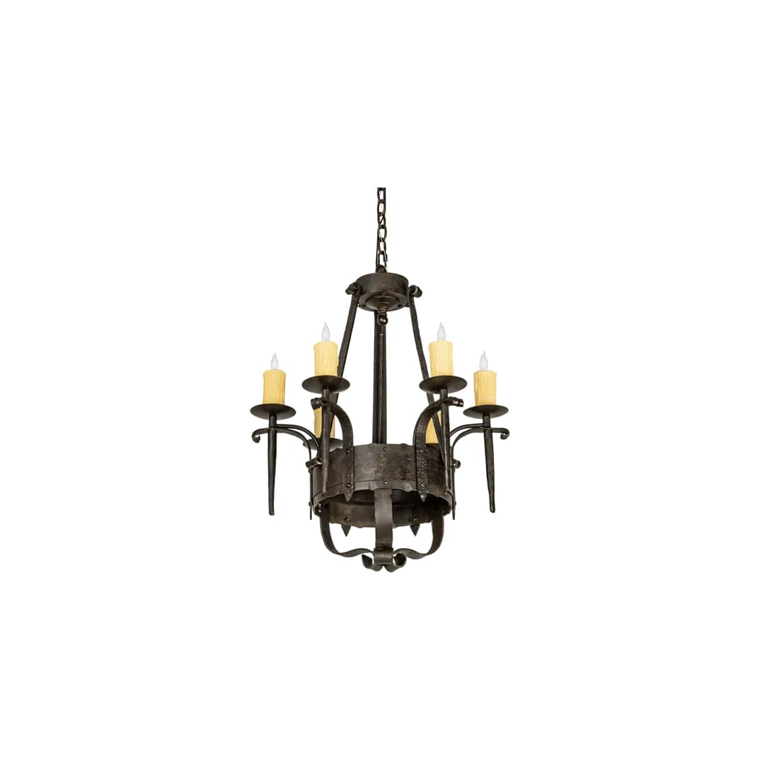 Costello 6 Light 24" Wide Taper Candle Style Chandelier