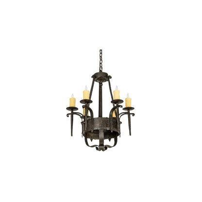 Costello 6 Light 24" Wide Taper Candle Style Chandelier