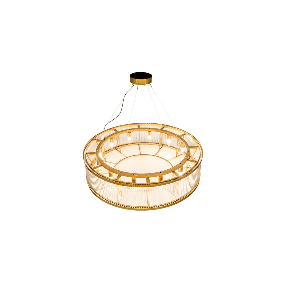 12 Light 50" Wide Pendant