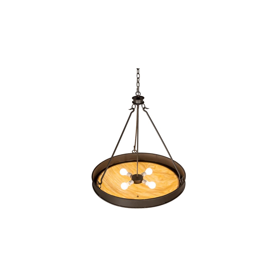 4 Light 30" Wide Pendant