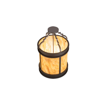 Wyant 4 Light 15" Wide Semi-Flush Ceiling Fixture - Wrought Iron Finish