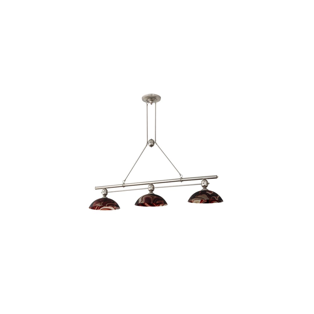 3 Light 70" Wide Linear Pendant