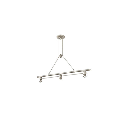 3 Light 70" Wide Linear Pendant
