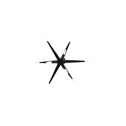 12 Light 38" Wide Abstract Pendant