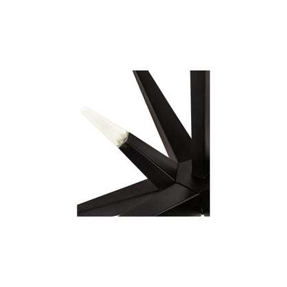 12 Light 38" Wide Abstract Pendant