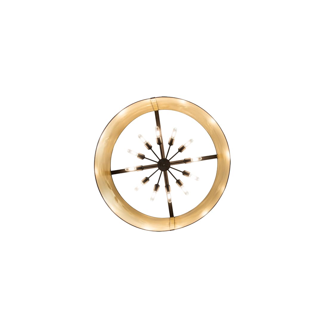 12 Light 42" Wide Pendant