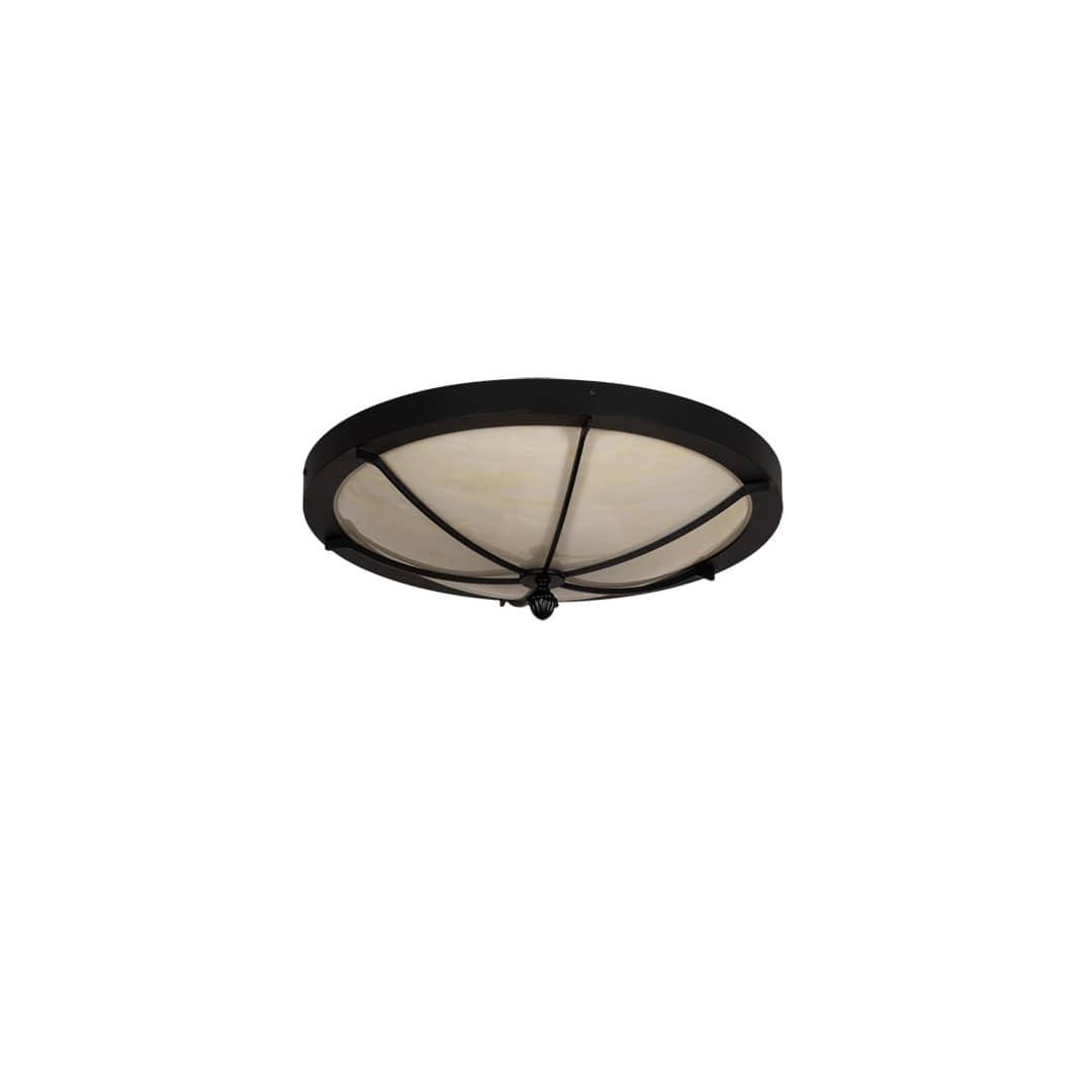 Dominga 4 Light 22" Wide Flush Mount Bowl Ceiling Fixture
