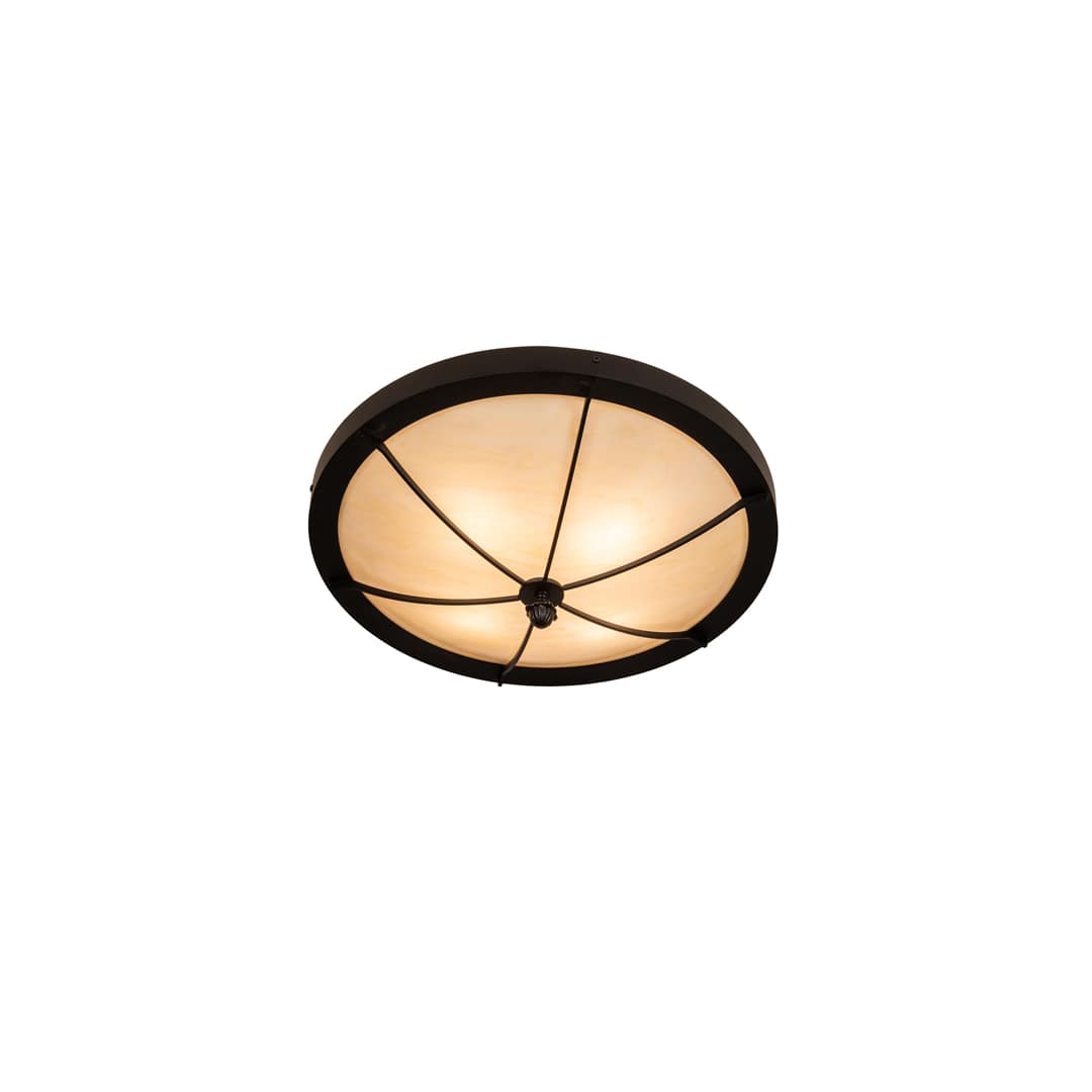 Dominga 4 Light 22" Wide Flush Mount Bowl Ceiling Fixture