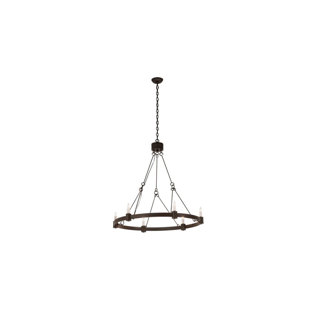 Kenosha 6 Light 36" Wide Taper Candle Style Chandelier