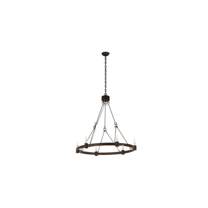 Kenosha 6 Light 36" Wide Taper Candle Style Chandelier