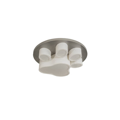 MSU Pawprints 48" Wide LED Flush Mount Ceiling Fixture