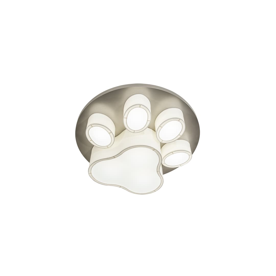 MSU Pawprints 48" Wide LED Flush Mount Ceiling Fixture