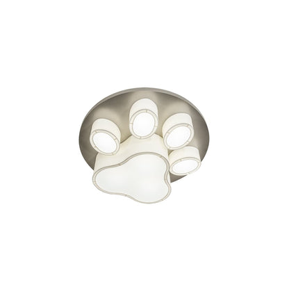 MSU Pawprints 48" Wide LED Flush Mount Ceiling Fixture