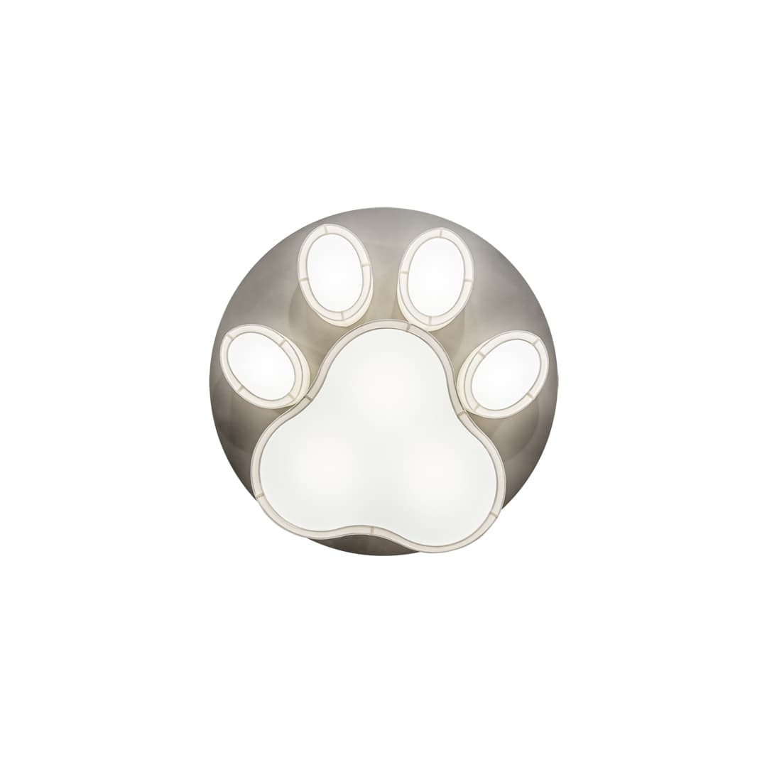 MSU Pawprints 48" Wide LED Flush Mount Ceiling Fixture