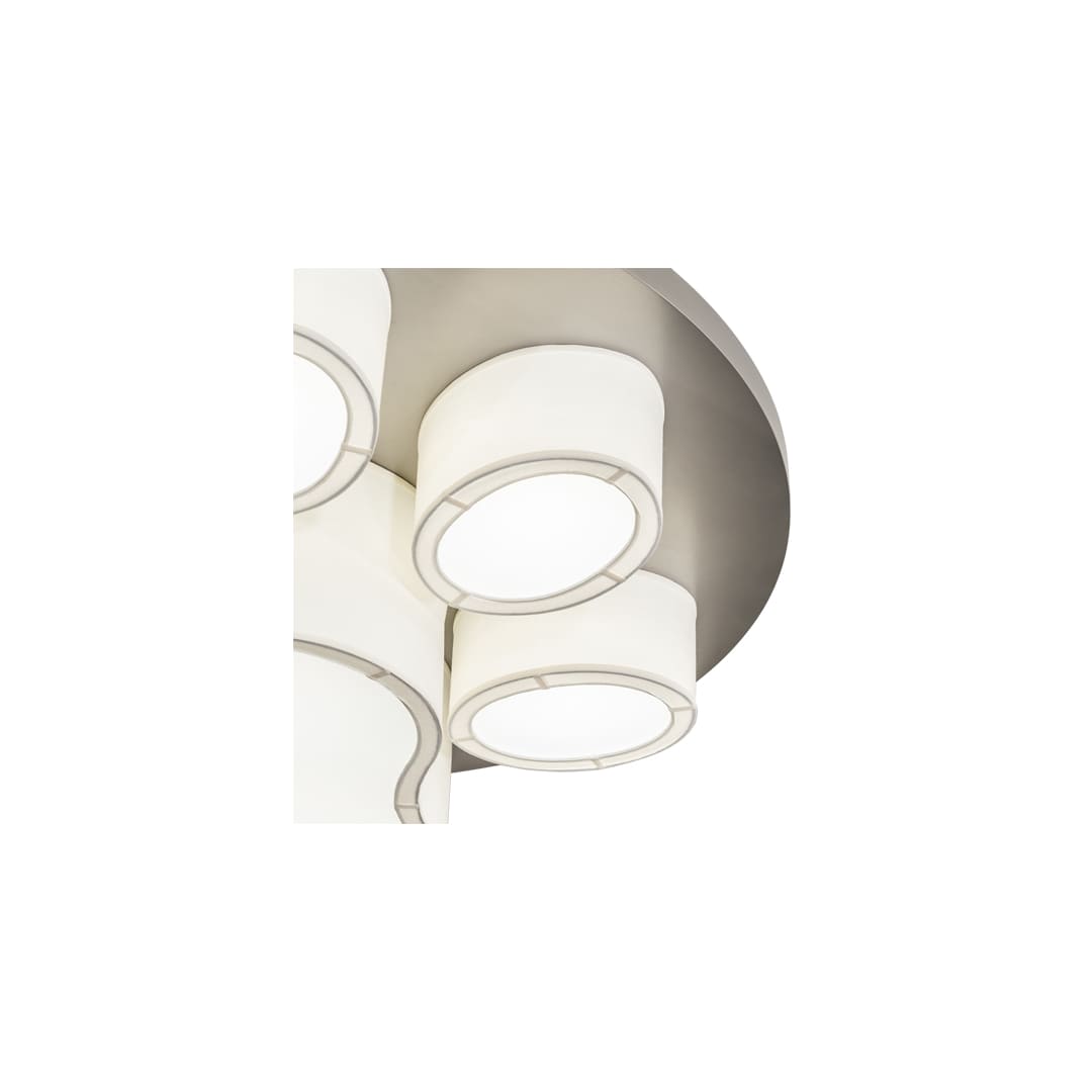 MSU Pawprints 48" Wide LED Flush Mount Ceiling Fixture