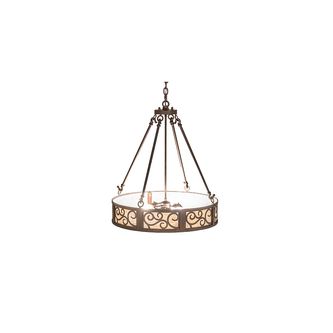 3 Light 24" Wide Pendant