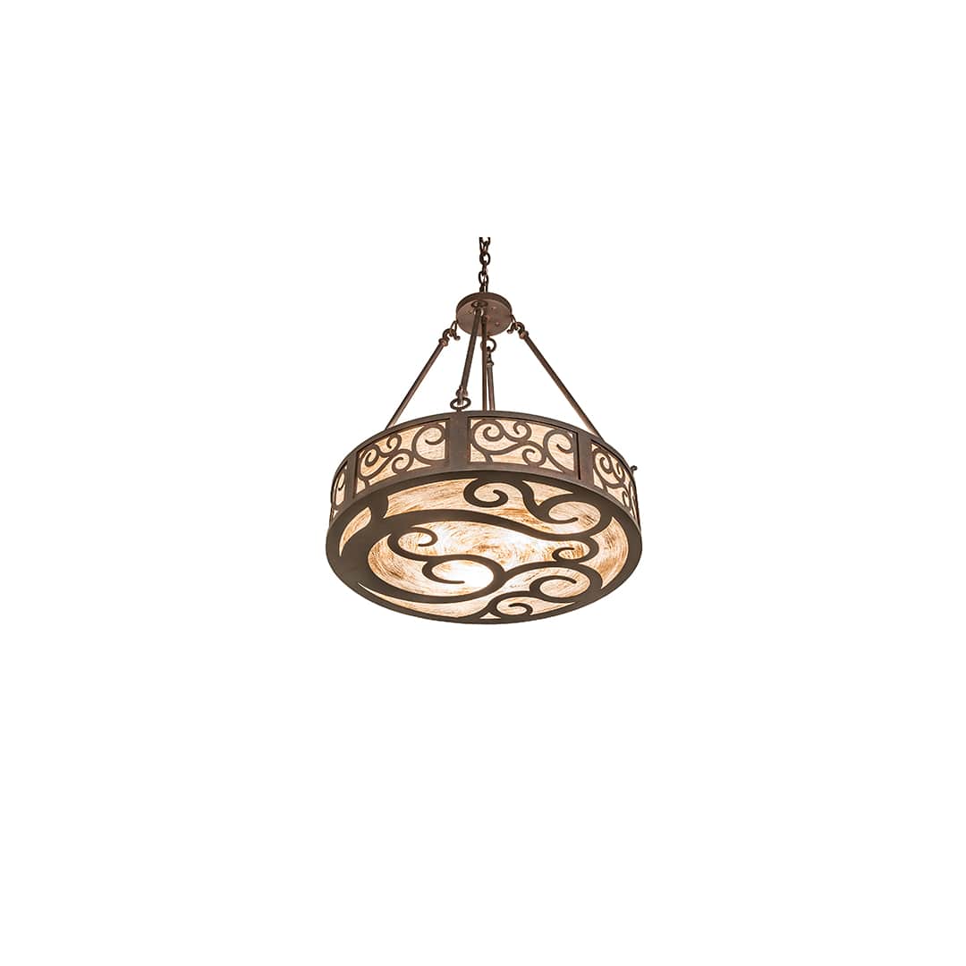 3 Light 24" Wide Pendant