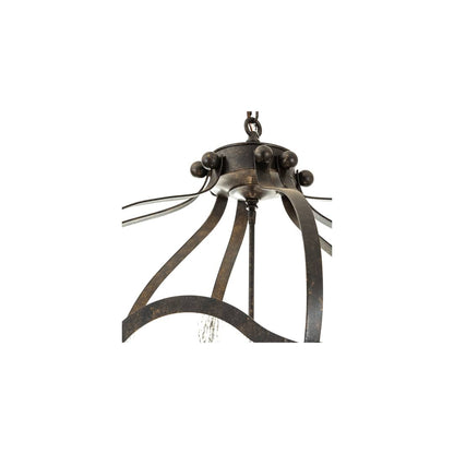 6 Light 33" Wide Pendant