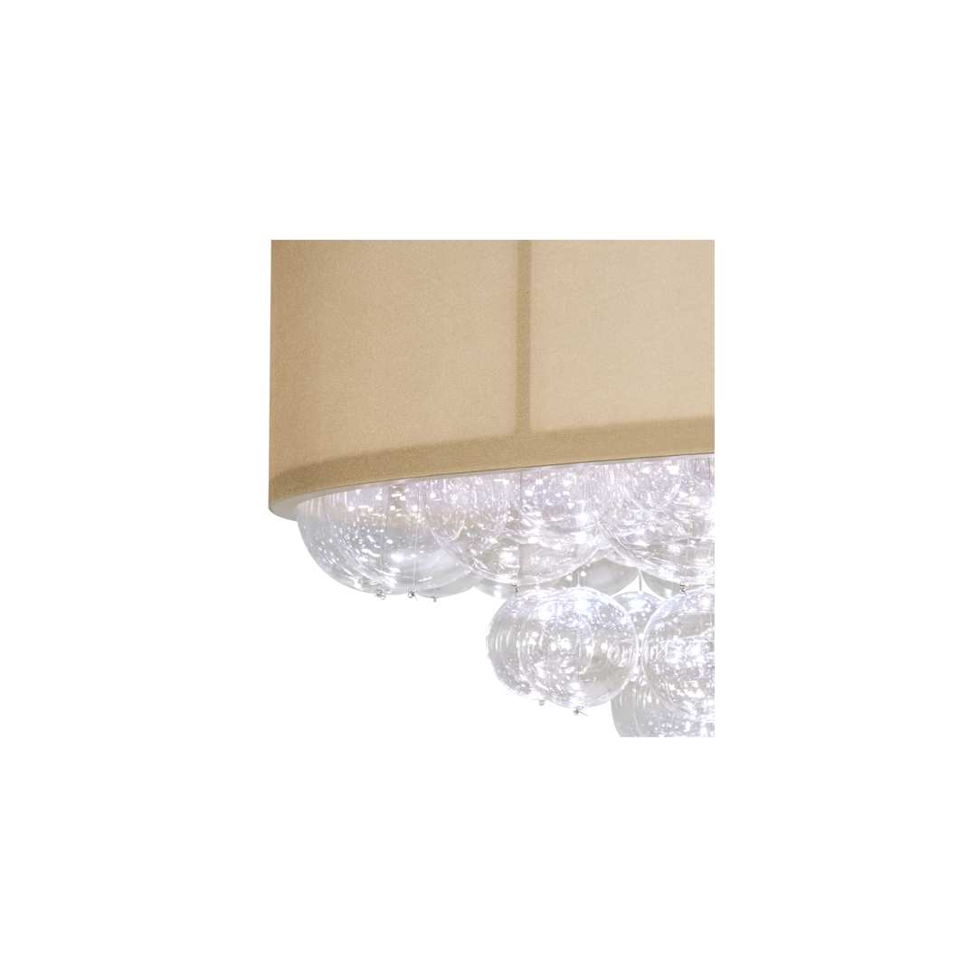 Cilindro Bulle 70" Wide LED Semi-Flush Waterfall Ceiling Fixture