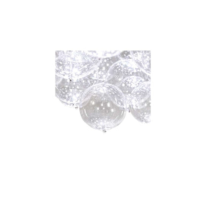 Cilindro Bulle 70" Wide LED Semi-Flush Waterfall Ceiling Fixture