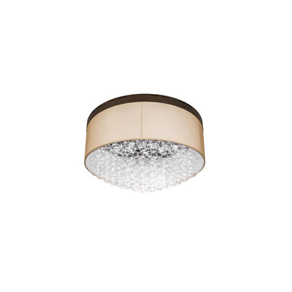 Cilindro Bulle 70" Wide LED Semi-Flush Waterfall Ceiling Fixture
