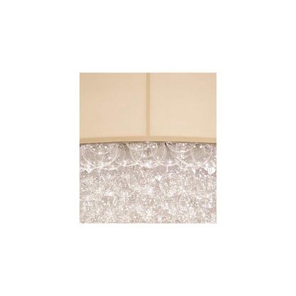 Cilindro Bulle 70" Wide LED Semi-Flush Waterfall Ceiling Fixture