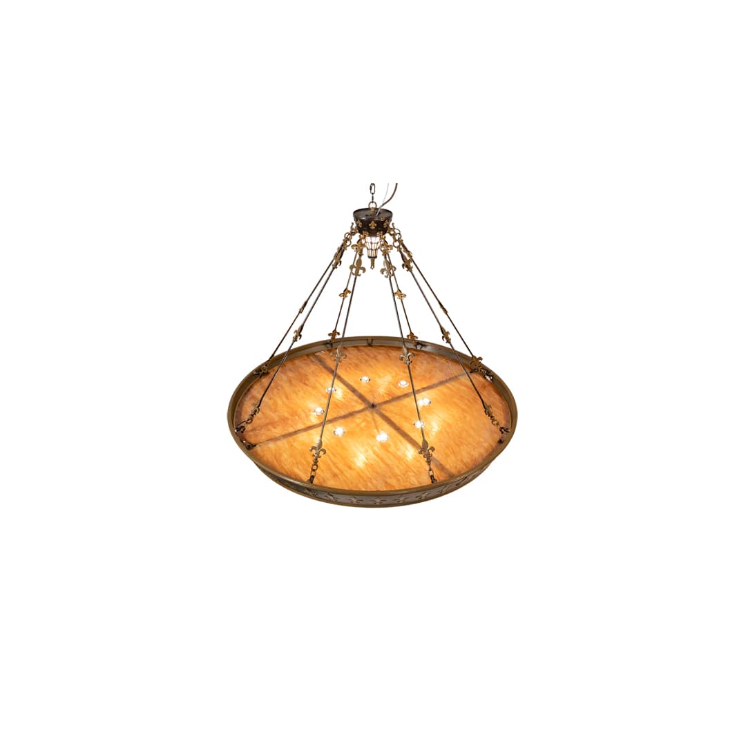 10 Light 62" Wide Pendant