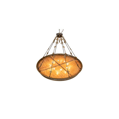10 Light 62" Wide Pendant