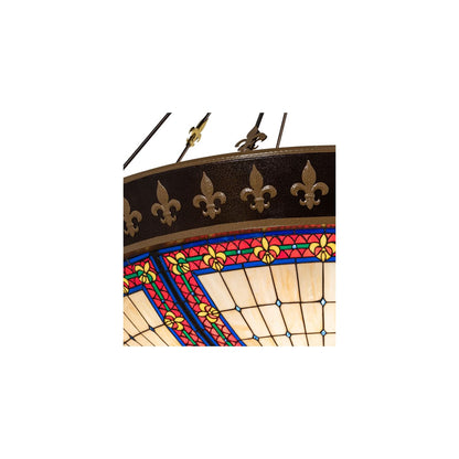 10 Light 62" Wide Pendant