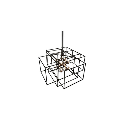 32 Light 102" Wide Taper Candle Pendant