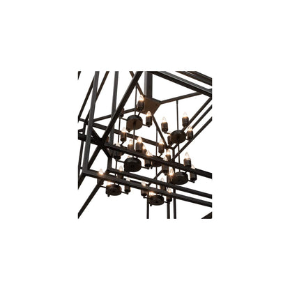 32 Light 102" Wide Taper Candle Pendant