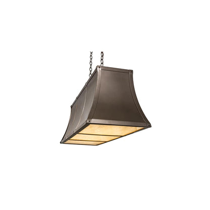 6 Light 48" Wide Linear Pendant