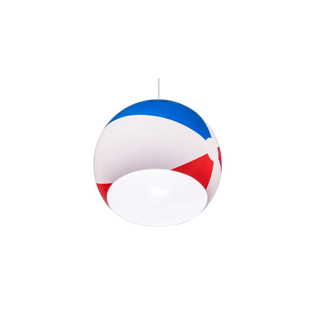 18" Wide Abstract Pendant