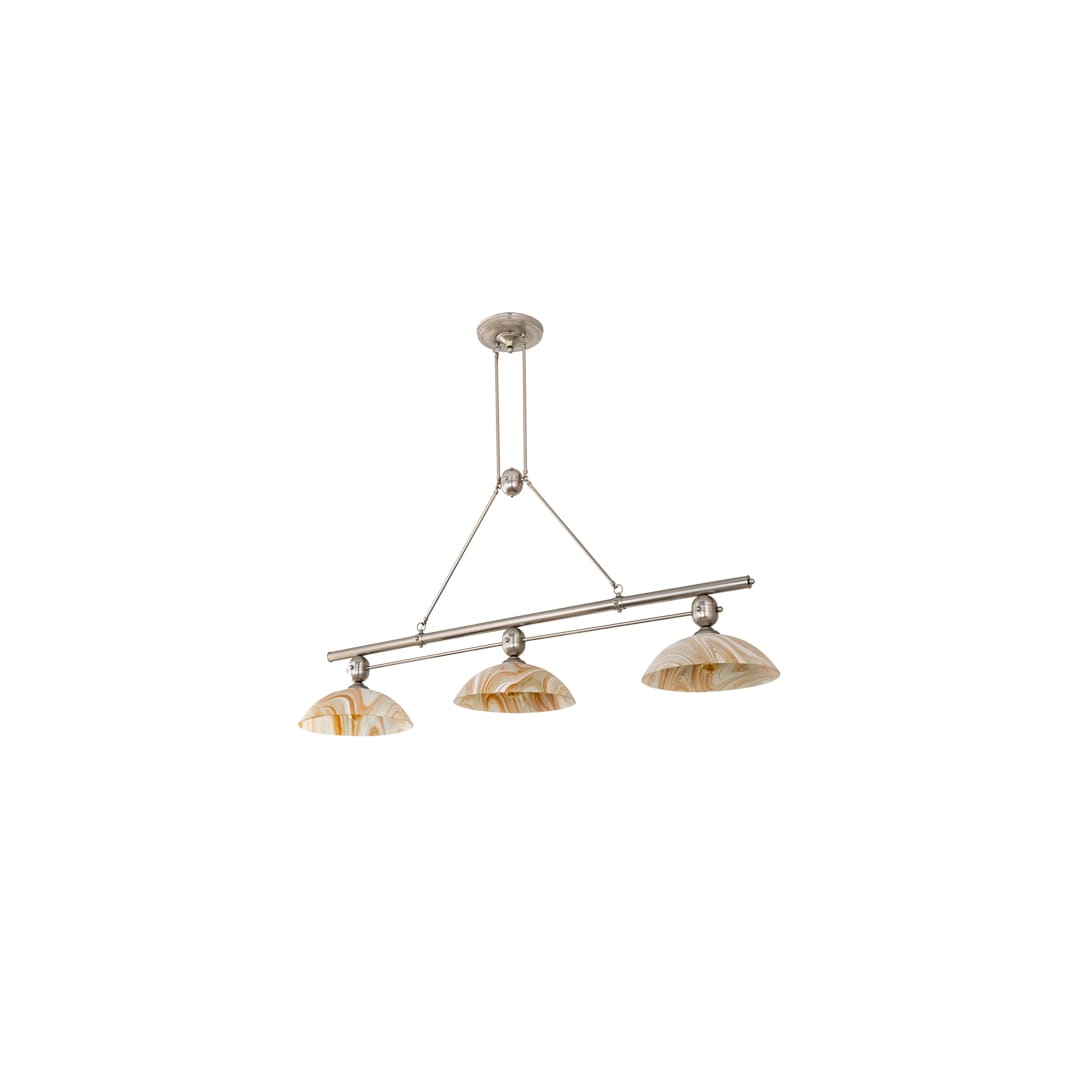 3 Light 70" Wide Linear Pendant