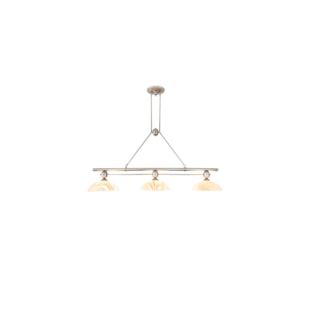 3 Light 70" Wide Linear Pendant