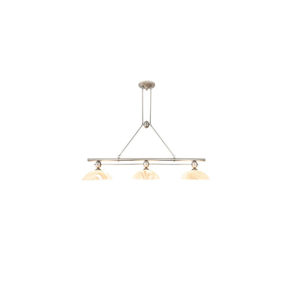 3 Light 70" Wide Linear Pendant