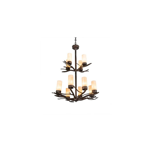 Winter Solstice 12 Light 30" Wide Chandelier