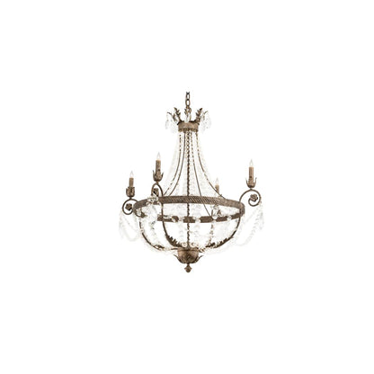 Antonia 4 Light 34" Wide Crystal Candle Style Chandelier