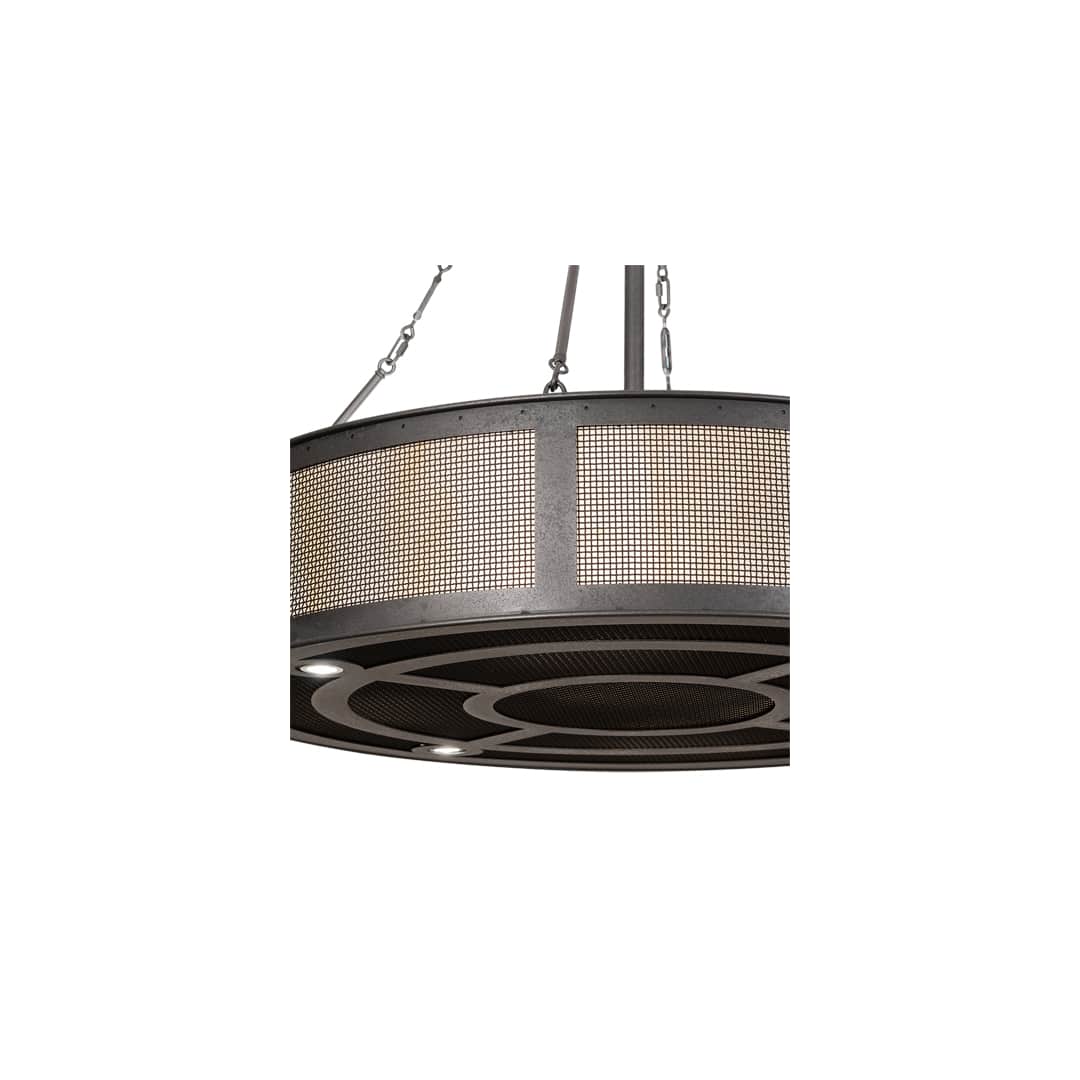 8 Light 42" Wide Pendant