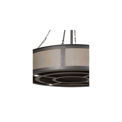 8 Light 42" Wide Pendant