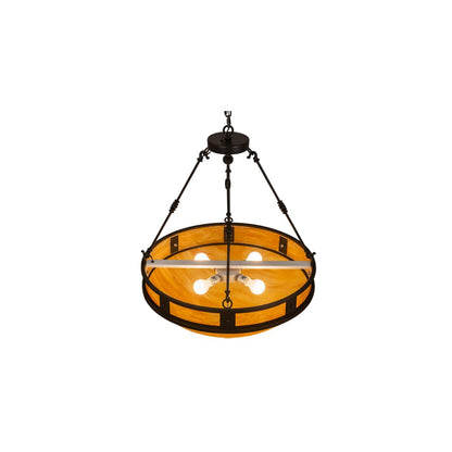4 Light 28" Wide Pendant