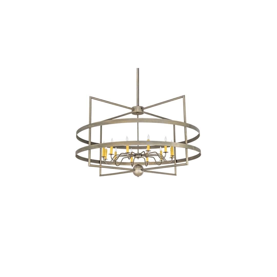 Aldari 12 Light 48" Wide Taper Candle Style Chandelier