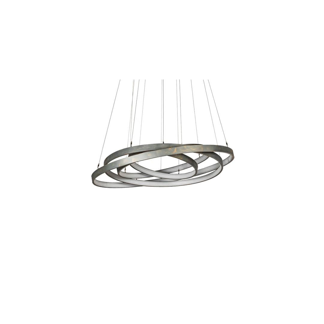 4 Light 48" Wide Suspension Multi Light Pendant