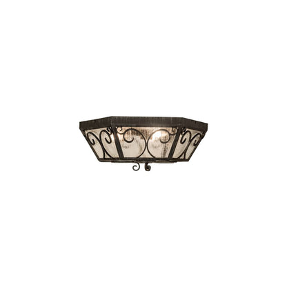 Camilla 3 Light 24" Wide Flush Mount Ceiling Fixture