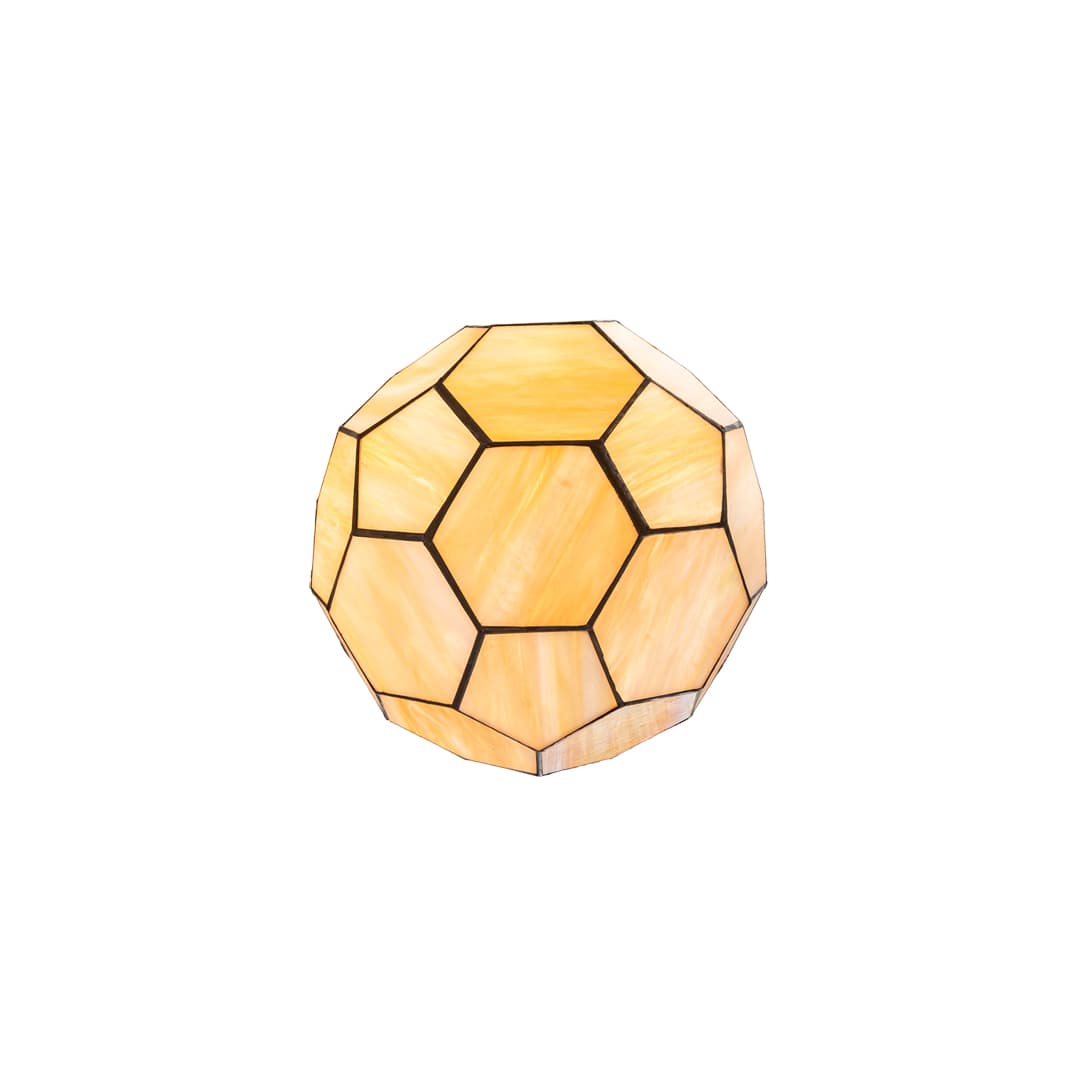 14" Wide Abstract Pendant